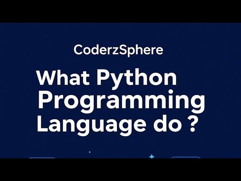 What python programming language can do?