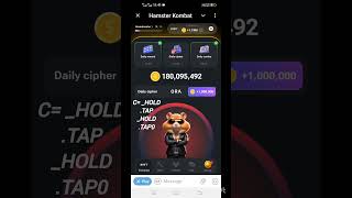 Hamster Cipher Code 4/7/24 #hamsterkombat #telegrambotmining #crypto #tamil #chipercode #gaming