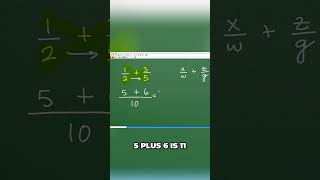 Fractions Shortcut The Amazing Bow Tie Method! #math #maths #fractions #education