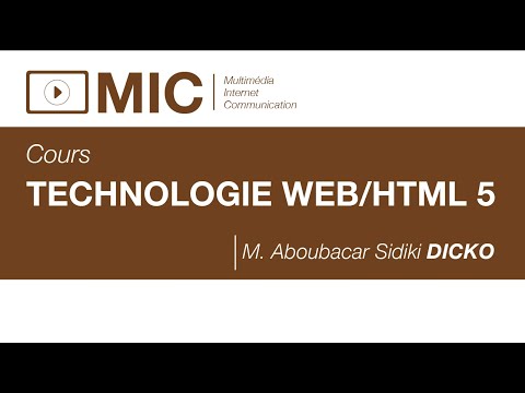 TECHNOLOGIE WEB/HTML 5