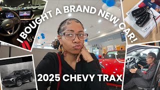 I bought a brand new car!! | 2025 Chevy Trax | Vlog