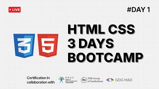 Day 1 | Introduction to HTML & CSS & Basics Concept