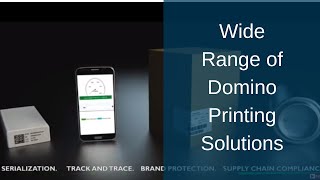 More than the mark. Domino Coding and Marking Solutions from product to pallet.