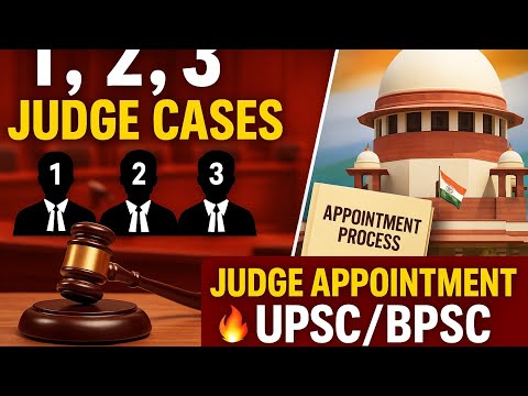 Appointment of SC judge by collegium system.understand concept for upsc,bpsc 71st prelims (polity)