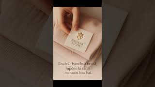 "Bahaar Studio ✨ – Design with Soul. #bahaarstudio #graphicdesign #minimallogo #brandidentity