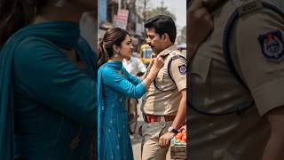 Jab Nayi Officer Ne Pakda Corrupt Police Wale Ko Range Haath! #viralstory #police #dm #shorts