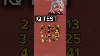 I think you don't know the answer. #brain #iqtest #test #logic #logictest #maths
