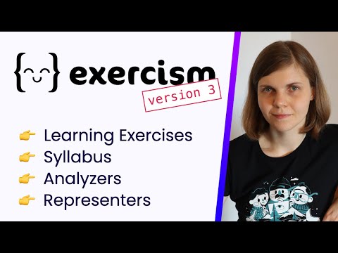 Analyzers, Representers & Syllabuses - Angelika Tyborska talks us through what's new in Exercism.