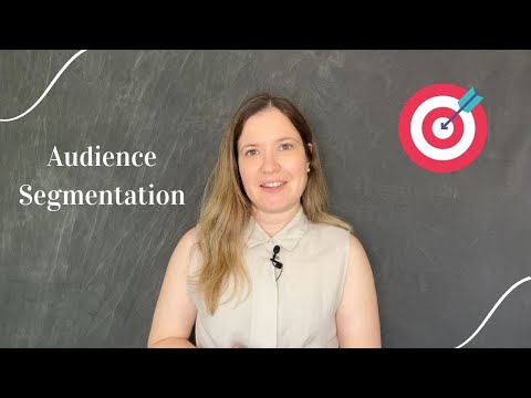 Introduction to Audience Segmentation - course trailer