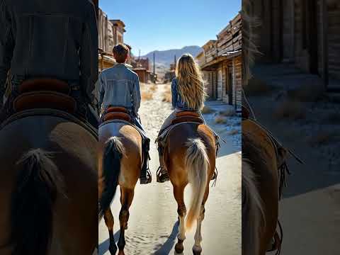 Cowboy Romance Under the Stars 🏜️ #WildWestLove #CowboyRomance
