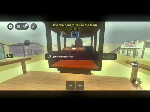 Dead Rails script - Kill aura,auto collect money bags,auto fuel,esp, auto bond and more