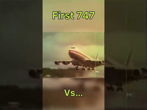 First and Last 747 #shorts #aviation