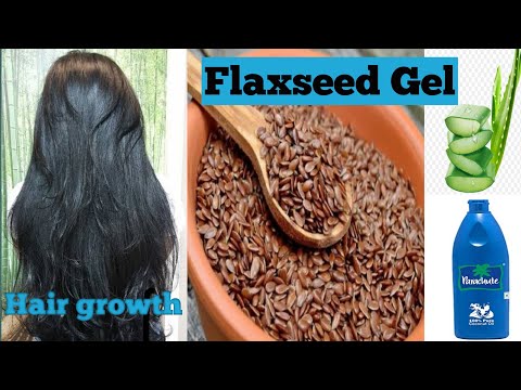 Flaxseed Gel for hair growth|| long thick and silky hair || Alsi|| baalo ko kese grow kare