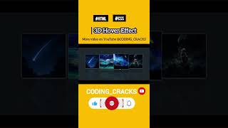 "🔥 Smooth Hover Effect Using HTML & CSS | Easy & Trendy Animation Tutorial 🚀 No JavaScript Needed!"