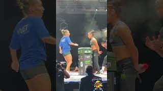 Slap for slap my last @powerslap match 🔥🙌🏼  #lasvegas #powerslap #slap #girlfighter #vegas