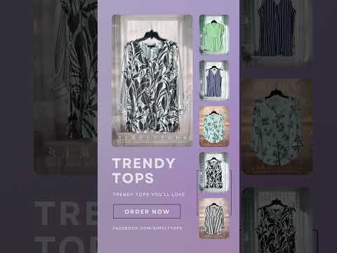 Trendy Reel for a Clothing Brand - SImply Tops #reels #shorts