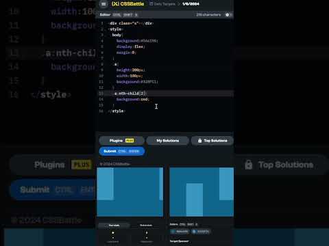 CSS Battle: Today's Challenge - Build with CSS! #CSSBattle #CSS #WebDesign