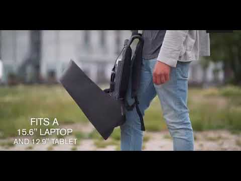 Anti-Theft Backpack Wireless Solar Panel Charger USB