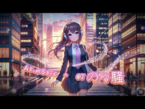 🌆Bustling City 町の喧騒 - AI.m3sic Mia🌆
