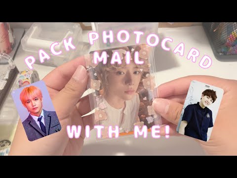 pack photocards with me while I yap about kpop! (mostly bts / txt / enhypen) part 4