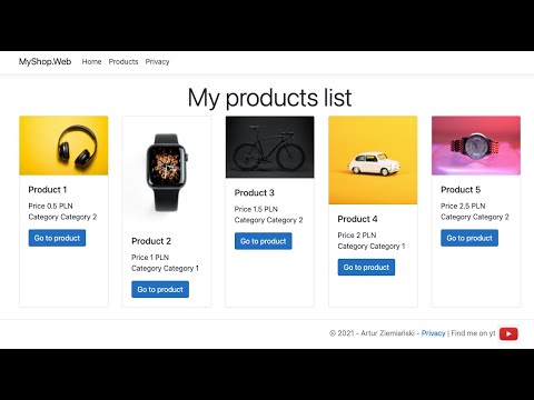 Wykorzystanie biblioteki React JS w aplikacji ASP.NET Core MVC