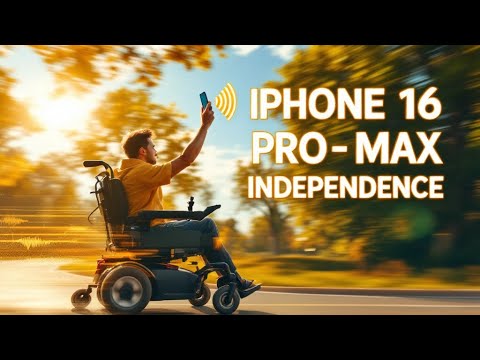 INDEPENDENCE AND Accessibility ￼SHINES" iPhone 16 Pro Max accessibility features review.