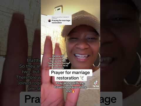 A prayer for marriage restoration #prayerwarrior #miracleprayer #bibleverse