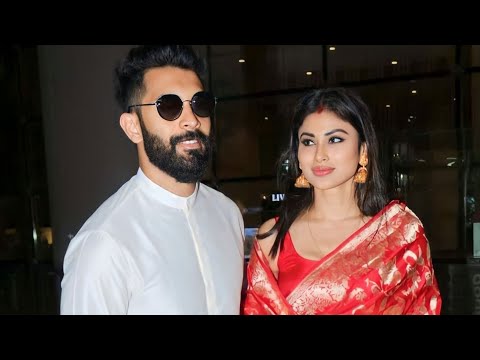 Mouni Roy With Her Husband Suraj Nambiar#mouniroy#shorts#ytshorts