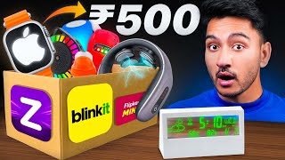 I Tried ₹500 Blinkit Most Unique Gadgets!!🤯