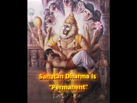 " Permanent Sanatan Dharm" || Editor Sagar