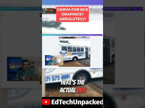 Canva & IRL Large Format Graphics?: Absolutely! #shorts