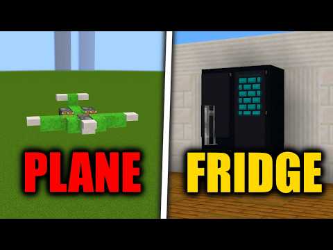 5+ EPIC Minecraft Machine Build Hacks & Ideas!