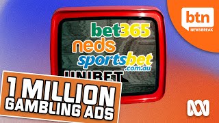 More than 1 million gambling ads aired to Aussies in just a year