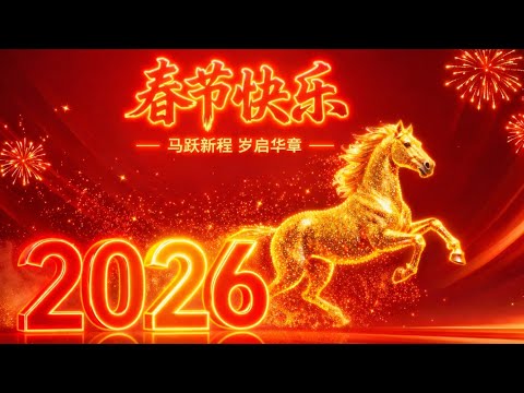 Happy Chinese New Year #2026 🧧 Year of the Horse 🐎 | Festive CNY Music 