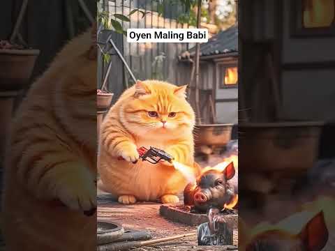 Kucing Babi Maling #pets #pig #shorts #trending #animals #cat #funny  #trythatinasmalltown