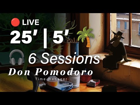 ⏰ Wealth-Building Study Sessions: 25-Minute Pomodoro Timer with Rain Ambience 🌧️