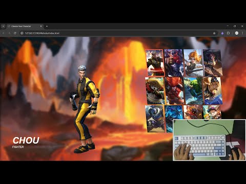 ASMR Coding | Choose Your Character using JavaScript