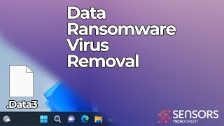 Data Virus Ransomware [.Data3 Files] Removal & Decrypt Steps