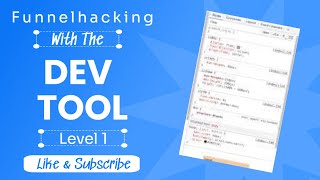 Funnel Hacking With The Developer Tool - Level 1