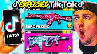 I EXPOSED TikTok Meta loadouts on Warzone…