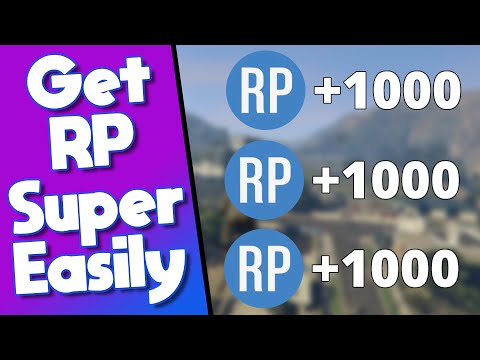 The Easiest and Fastest Way To Get RP in GTA Online
