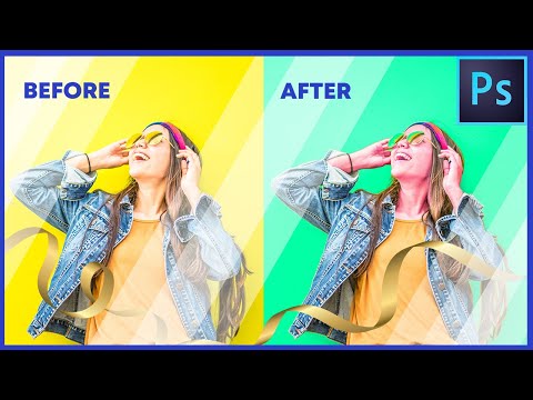How to Change Color in Photoshop cc (STEP by STEP)
