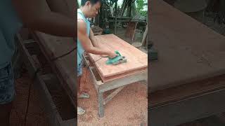 planner table top  #diningtable #carpentry #woodworking