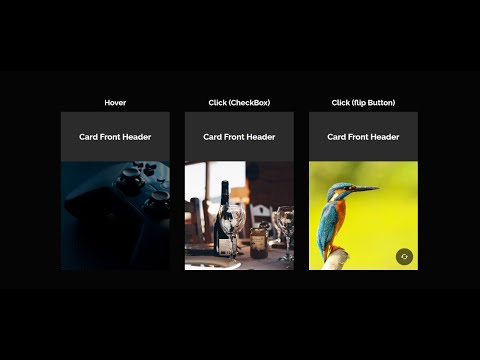 CSS Flip Card Effect