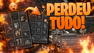 He was caught in the Red Skull and lost EVERYTHING he had! | They dropped 3 Grand Sanguine items!