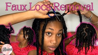 Faux Loc removal | Hair retention hack