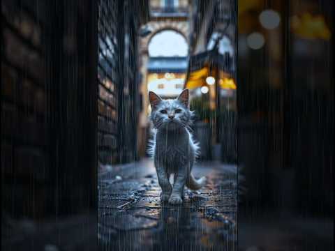 The Scruffy Paris Cat Who Found Her Forever Home