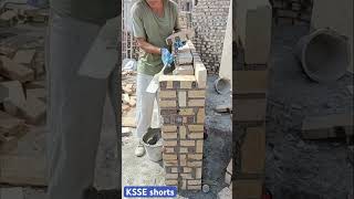 Master Bricklaying: How to Build Strong Wall Corners #wall #masonry #constructiontips #buildingtips