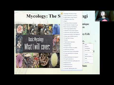 Mycology for Educators Webinar by Eva Gordon