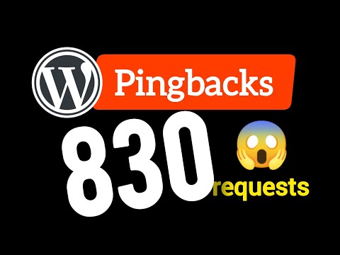 Make WordPress Faster by Disabling Pingbacks
